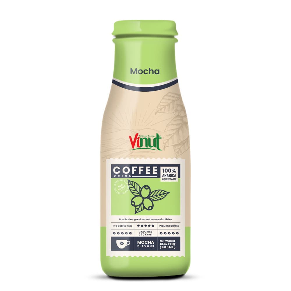 VINUT Кофейный напиток Мокка, 100% Арабика, 405 мл